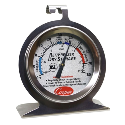 Termómetro Cooper analógico para Congelador -29 a 27 °C