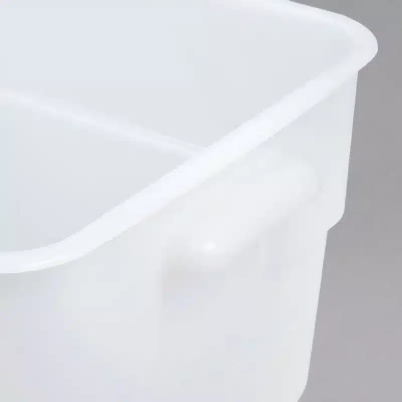 Almacenamiento | Recipientes y Cajas | Recipiente Cuadrado de Polietileno 12qt | Edecomercial
