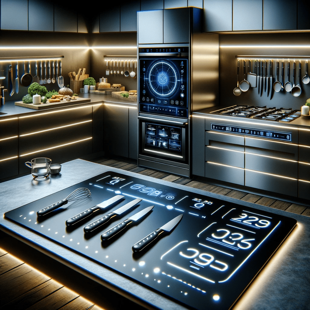 Cocina futurista con tecnología avanzada | EDECOMERCIAL